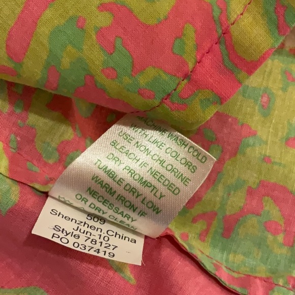 Lilly Pulitzer Long Sleeve Button-Down Floral Shirt - Picture 11 of 11